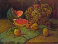 Still life with water-melon
