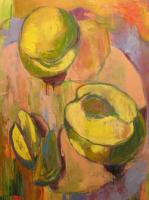 Peaches, Pieces, Plate