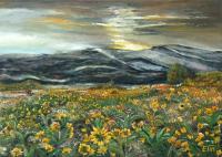 “Dawn in the Middle East” oil painting Bo