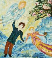 “Summer dream” oil painting Bogomolnik