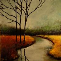 Three Trees by the River