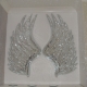 large hand sculpted real mirror  Angel wings 