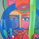 Adorned head