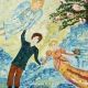 “Summer dream” oil painting Bogomolnik