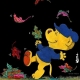 Ferald Dancing Amonst The Autumn Leaves