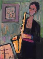 UntitledGREEN SAXOPHONE SOUND; Nr.: 26.07