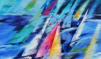 Colourful sails