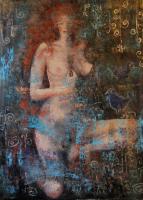 She and the blue birds