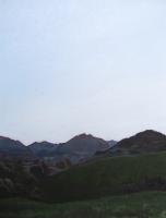 View of Sybillini Mountains