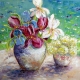 Still life with Gardenflowers
