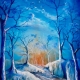 Blue ice