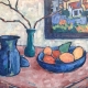 Blue Green Vase